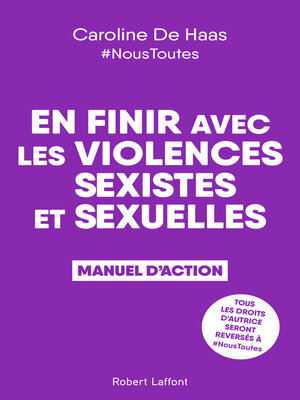 cover image of En finir avec les violences sexistes et sexuelles